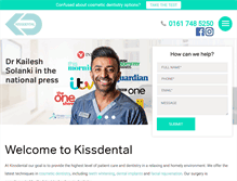 Tablet Screenshot of kissdental.co.uk